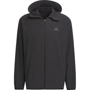 Adidas/阿迪达斯官方正品V LT WVN JKT 男女款防晒拉链外套JJ1298