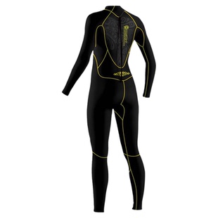 3/5mm连体潜水服男冬泳衣防寒保暖加绒水肺浮潜胶衣女湿衣wetsuit