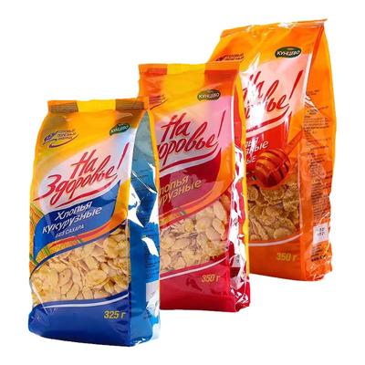 俄罗斯即食玉米片营养早餐