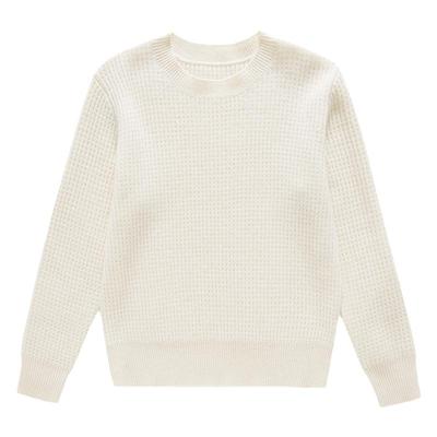 鹿王羊绒衫女100纯羊绒新款圆领