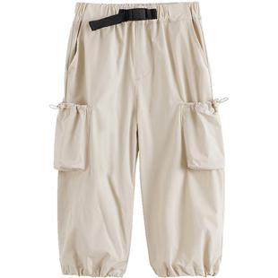 [商场同款]马克珍妮男女童户外速干工装裤儿童裤子春夏新款250033