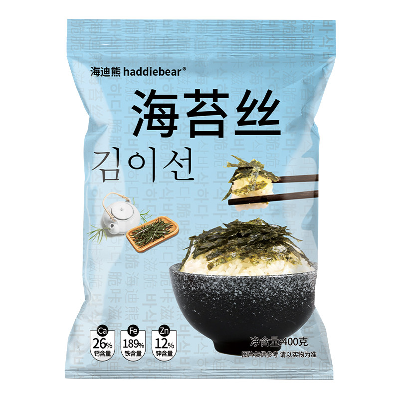 海迪熊调味海苔丝400g