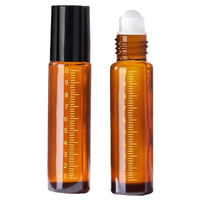 滚珠分装瓶10ml便携精油瓶带刻度