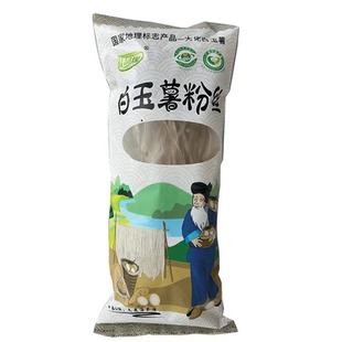 广西白玉薯粉丝全新包装250g纯红薯淀粉非木薯粉火锅小炒红薯粉丝