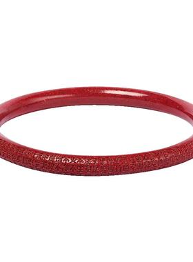 天然原矿本命年紫金砂手镯