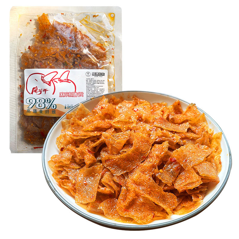 恩施魔遇叔叔香辣魔芋干饱腹零食