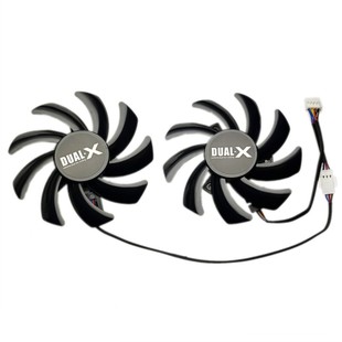 原装蓝宝石R9 270 280 HD7870 HD7850  hd6850双滚珠轴承显卡风扇