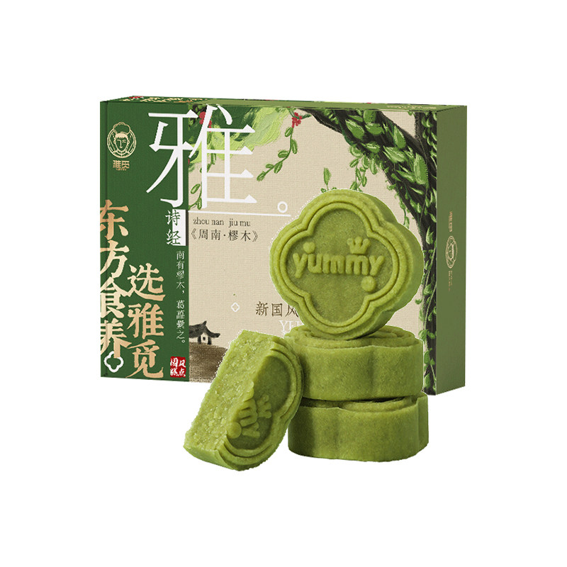 雅觅手工绿豆糕桂花老式传统