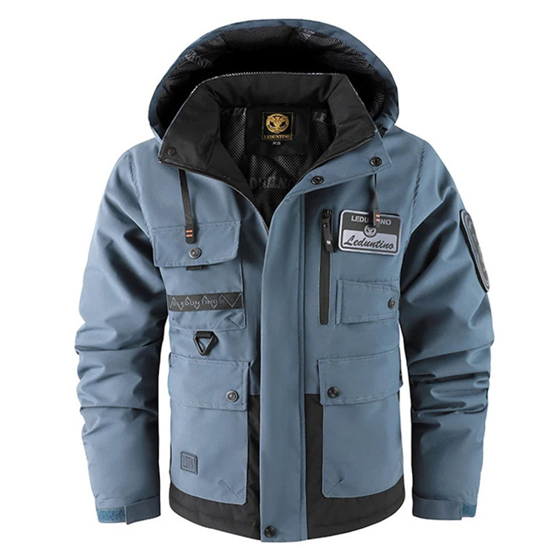 Mens Waterproof Ski Jacket Warm Winter Snow Coat Mountain