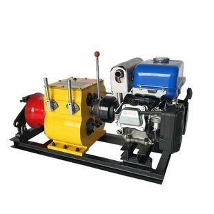 机动绞磨机5吨柴油汽油电动绞磨机3T电力拉电缆牵引机8吨10卷扬机