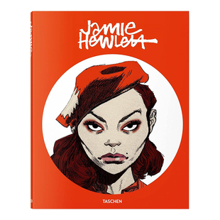 【现货】[TASCHEN出版]Jamie Hewlett 漫画家吉米何力特 作品集画册 Gorillaz 精装正版图书 Gorillaz 街头霸王 摇滚乐队