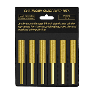 油锯金刚砂打磨头汽油锯链条锉刀电动机用挫刀电锯打磨钻磨链机棒