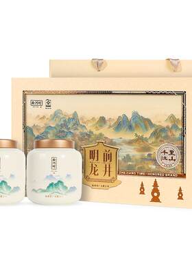 明前西湖牌特级精选龙井茶礼盒