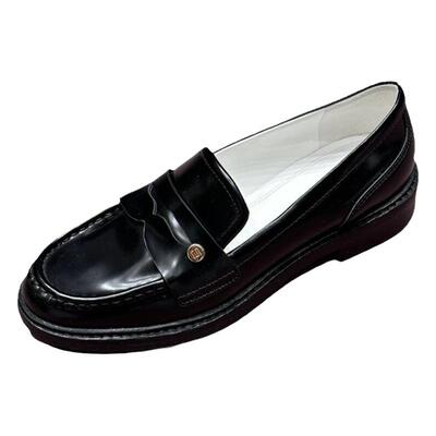 STELLALUNA英伦风平跟乐福鞋