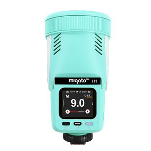 【免费试用15天】金贝h1闪光灯米奇朵miqato圆头led机顶相机闪光灯热靴灯高速TTL离机外拍适用富士索尼12W