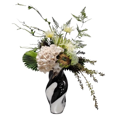 高级感仿真花艺摆件现代轻奢高端