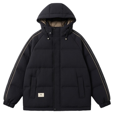 85鸭绒保暖羽绒服宽松加厚外套潮