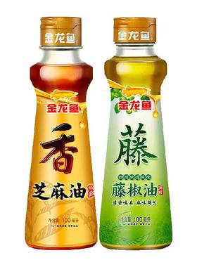 金龙鱼调料油芝麻油花椒油组合装
