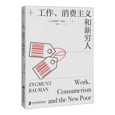 工作消费主义穷人社会科学书籍