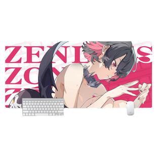 动漫二次元鼠标垫超大尺寸游戏桌面垫防滑防水长方形办公桌垫防滑