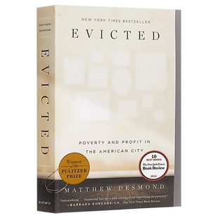 扫地出门 美国城市的贫穷与暴利 Evicted 英文原版 Poverty and Profit in the American City Matthew Desmond 区域研究
