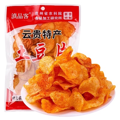 农科院黄瓜味土豆片云贵特产原切