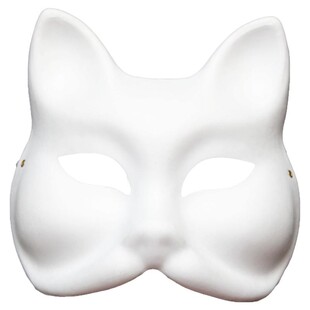 手工diy白胚涂色京剧脸谱面具绘画涂鸦儿童幼儿园亲子活动装饰品