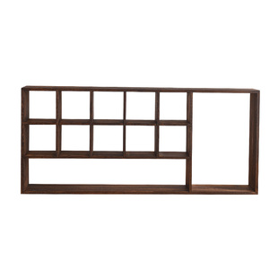 实木茶杯架茶具茶壶展示架多宝格博古架紫砂壶搁架壁挂摆件置物架