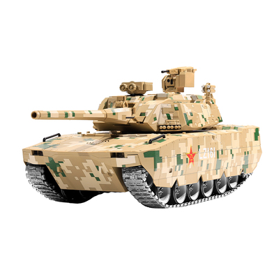 ZTZ100遥控坦克可发射金属履带