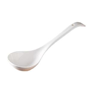 佩尔森大汤勺陶瓷家用盛汤调羹勺子大口喝汤勺汤匙大号长柄汤勺子