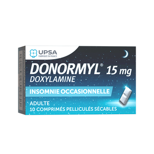【法国进口】UPSA多西拉敏帮助睡眠适用于成年人偶发性失眠