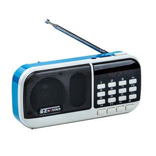 金正B836小音箱迷你收音机音响插卡u盘老人充电式便携音乐播放器