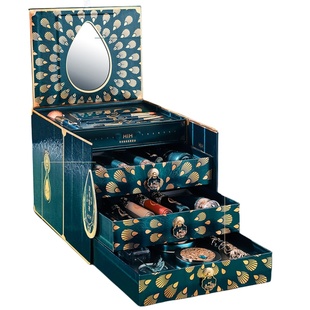 【孔雀限定】东方彩妆套装美妆礼盒化妆品送女友生日礼物情人妆奁