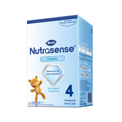 HeroBaby荷兰原装进口经典版纸盒DHA婴幼儿配方奶粉4段700g2岁+