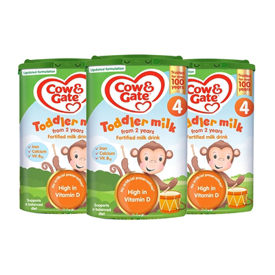 英国4段奶粉Cow&Gate罐装进口