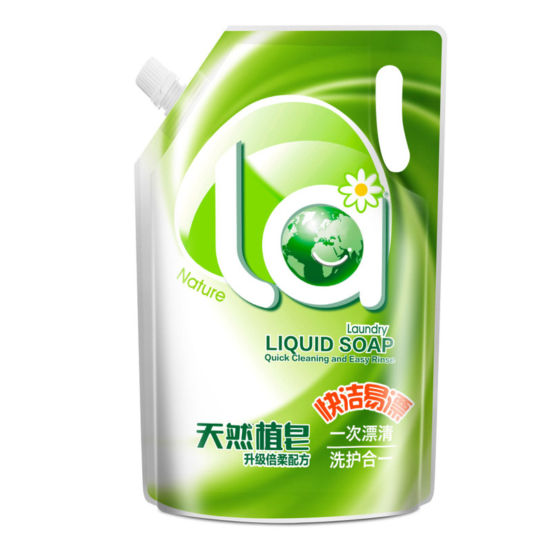 妈妈壹选植皂去渍留香倍柔洗衣液