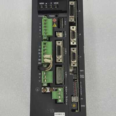 Sanyo Denki Sanmotion QS1L0AJ0460MB00 AC Servo Drive Used