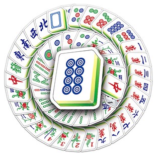145张个性创意麻将合集卡通涂鸦防水装饰手账拖杆箱滑板头盔贴纸