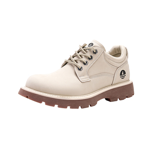 Navigare意大利小帆船男鞋2026春秋新款休闲大黄靴厚底男士马丁靴