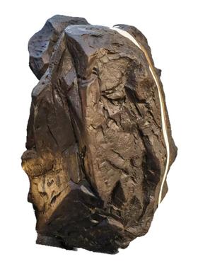 亮灯仿真石头酒店橱窗装饰悬挂