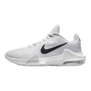 Nike Air Max Impact 4黑白耐克低帮网面实战篮球鞋男DM1124-004