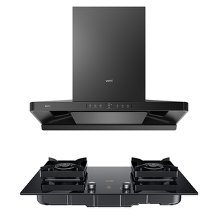华帝超薄小飞碟S35烟灶联动变频套装抽油烟机燃气灶套餐官方正品