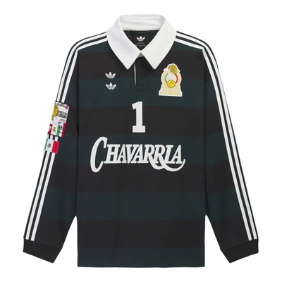 adidas x Willy Chavarria联名橄榄球长袖T棒球帽足球围巾 KV1977