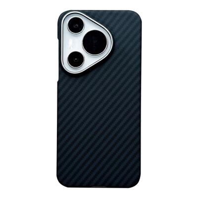 华为Pura70手机壳碳纤维极薄壳