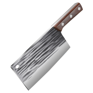 兴刃加厚砍骨头专用刀家用砍骨切肉斩切两用刀锻打斩骨刀厨房菜刀