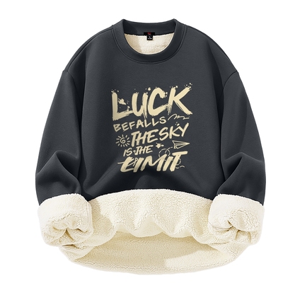 班尼路S&K加绒圆领卫衣男款冬季