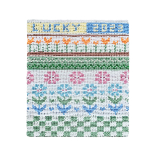 雪球粒diy手工编织秘密花园毯子材料包球球线像素盖毯毛线团自制