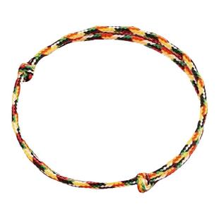 端午节五彩绳手绳手链脚绳脚链编织男女宝宝儿童黑红黄白青五色线