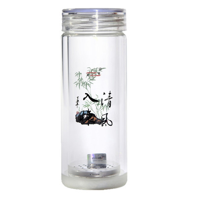 诺亚口杯新款水晶杯隔热办公杯