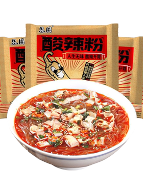 速食重庆袋装酸辣粉思圆